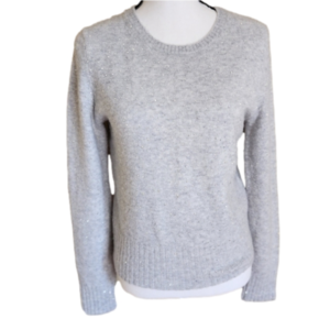 J.crew Merino wool Alpaca blend Sweater with bedazzles Size Small